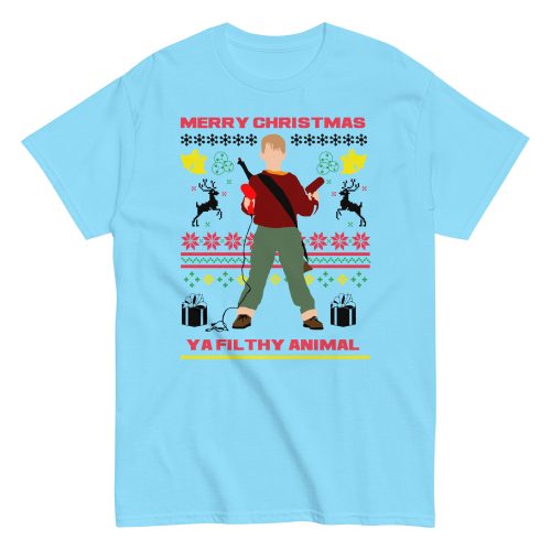 Merry Christmas Ya Filthy Animal Home Alone Christmas T-shirt