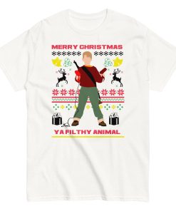 Merry Christmas Ya Filthy Animal Home Alone Christmas T-shirt