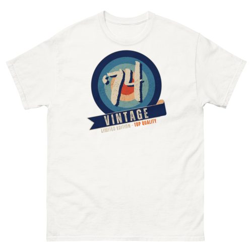 50th Birthday t-shirt ’74 Vintage 1974 Gift Limited Edition T-shirt