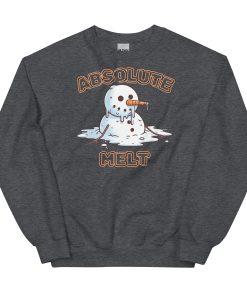 Absolute Melt Christmas Jumper Sweatshirt Funny Snowman