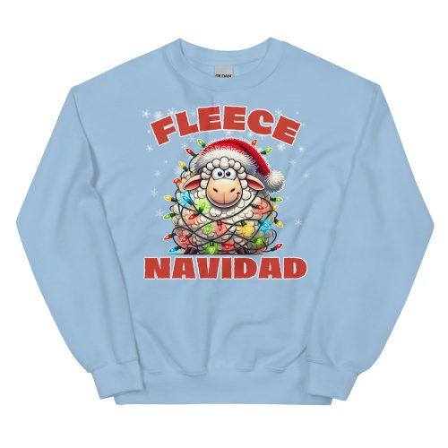 Fleece Navidad Christmas Jumper Sweatshirts Feliz Navidad