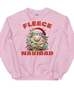 Fleece Navidad Christmas Jumper Sweatshirts Feliz Navidad
