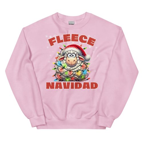 Fleece Navidad Christmas Jumper Sweatshirts Feliz Navidad