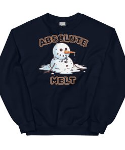 Absolute Melt Christmas Jumper Sweatshirt Funny Snowman