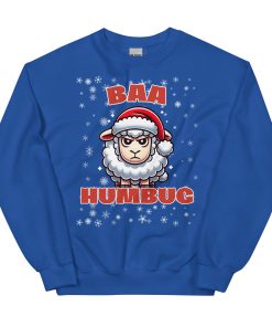 Baa Humbug Christmas Jumper Day Funny Christmas Sweatshirt