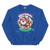 Funny Brewdolph Blitzened Christmas Jumper Santa & Rudolph Beers