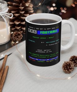 Liverpool 0-1 Nottingham Forest Result Anfield Ceefax Teletext Mug