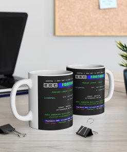 Liverpool 0-1 Nottingham Forest Result Anfield Ceefax Teletext Mug