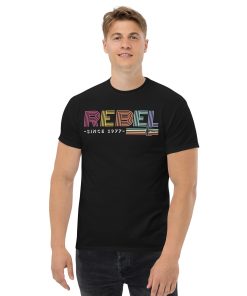 Rebel since 1977 Men’s classic tee Space Wars