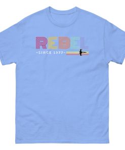 Rebel since 1977 Men’s classic tee Space Wars