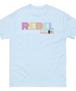 Rebel since 1977 Men’s classic tee Space Wars