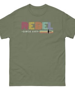 Rebel since 1977 Men’s classic tee Space Wars