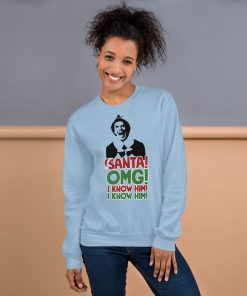 Buddy The Elf Christmas Jumper Santa OMG I Know Him