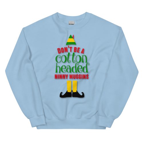 Buddy The Elf Christmas Jumper Cotton Headed Ninny Muggins