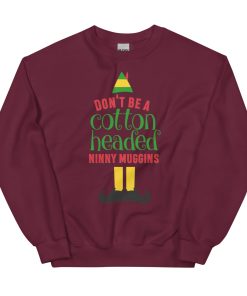 Buddy The Elf Christmas Jumper Cotton Headed Ninny Muggins