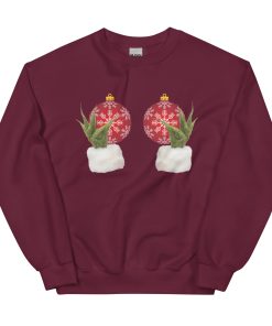 Grinch Pinch Baubles Funny Christmas Jumper