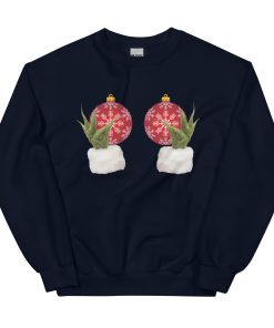Grinch Pinch Baubles Funny Christmas Jumper