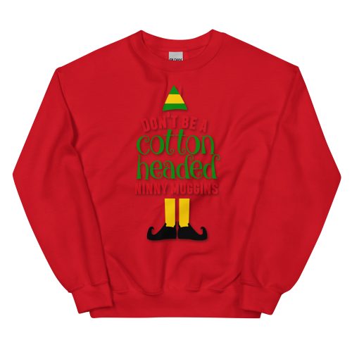 Buddy The Elf Christmas Jumper Cotton Headed Ninny Muggins