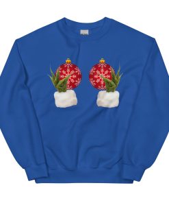 Grinch Pinch Baubles Funny Christmas Jumper