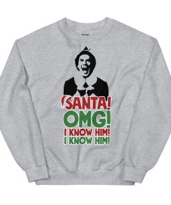Buddy The Elf Christmas Jumper Santa OMG I Know Him