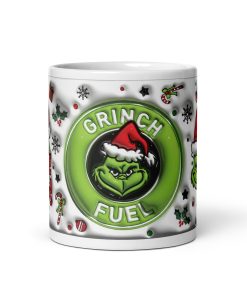 Grinch Fuel Christmas Mug