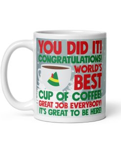 Buddy The Elf Christmas Mug Best Cup of Coffee Mug
