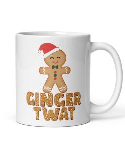 Christmas Ginger Twat Mug Funny Christmas Gift For Gingers