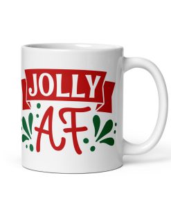Jolly AF Mug – Funny Christmas Mug