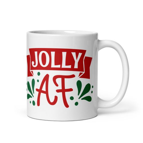 Jolly AF Mug – Funny Christmas Mug