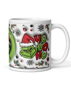 Grinch Fuel Christmas Mug