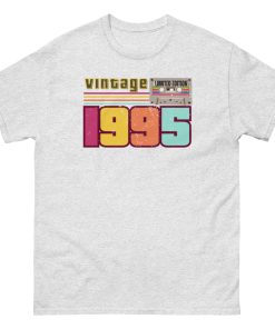 Vintage 1995 Cassette Tape Limited Edition 30th Birthday T-shirt