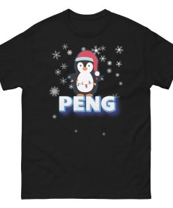 PENG – Penguin Christmas T-shirt for Peng Men