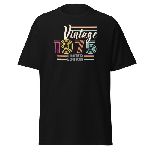 Vintage 1975 T-shirt Limited Edition 50th Birthday T-shirt