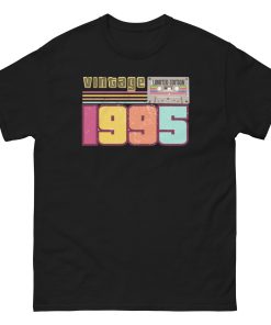Vintage 1995 Cassette Tape Limited Edition 30th Birthday T-shirt
