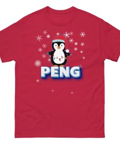 PENG – Penguin Christmas T-shirt for Peng Men