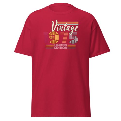 Vintage 1975 T-shirt Limited Edition 50th Birthday T-shirt