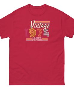 Vintage 1974 T-shirt Limited Edition 50th Birthday T-shirt