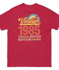 Vintage 1985 T-shirt 40th Birthday Limited Edition T-shirt