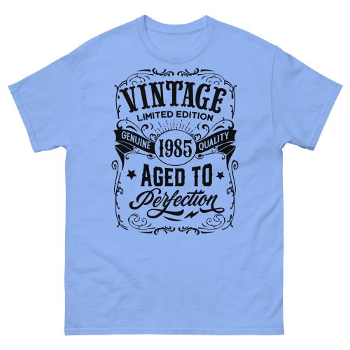 Vintage 1985 T-shirt 40th Birthday Gift Aged To Perfection T shirt