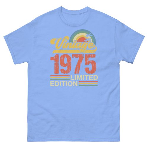 Vintage 1975 T-shirt Limited Edition 50th Birthday T shirt