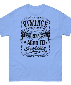 Vintage 1975 T-shirt Aged To Perfection 50th Birthday T shirt