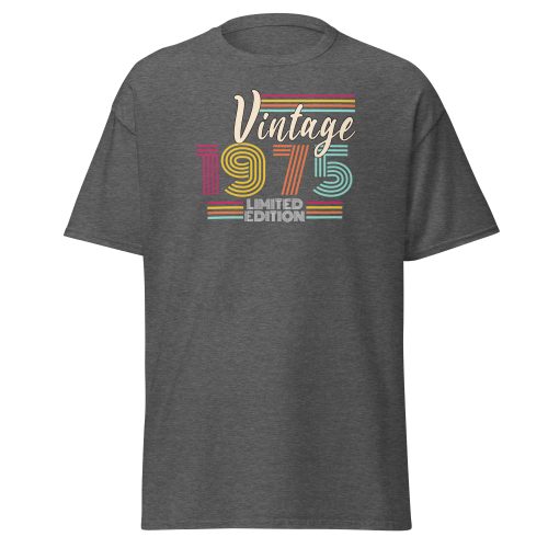 Vintage 1975 T-shirt Limited Edition 50th Birthday T-shirt
