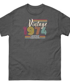 Vintage 1974 T-shirt Limited Edition 50th Birthday T-shirt