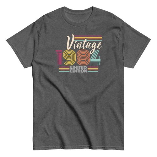 Vintage 1984 T-shirt Limited Edition 40th Birthday T-shirt