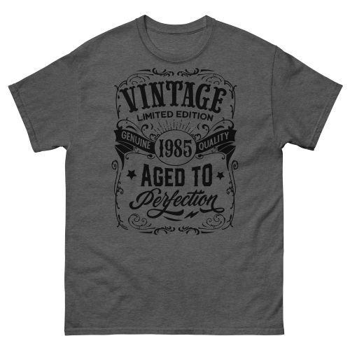 Vintage 1985 T-shirt 40th Birthday Gift Aged To Perfection T shirt