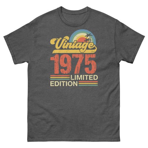 Vintage 1975 T-shirt Limited Edition 50th Birthday T shirt