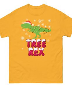 Tree Rex Christmas T-shirt For Men