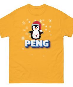 PENG – Penguin Christmas T-shirt for Peng Men