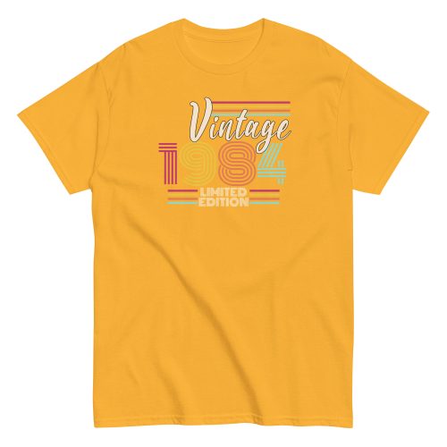 Vintage 1984 T-shirt Limited Edition 40th Birthday T-shirt