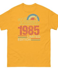 Vintage 1985 T-shirt 40th Birthday Limited Edition T-shirt